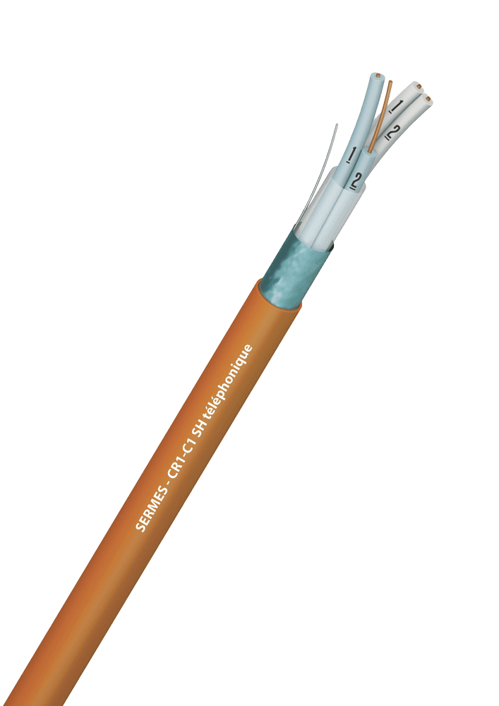 Câble CR1-C1 SH téléphonique