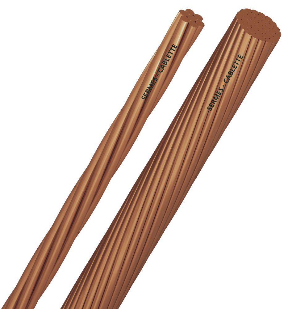 Cablette cuivre recuit