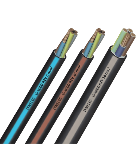 Câble U-1000 R2V grandes sections