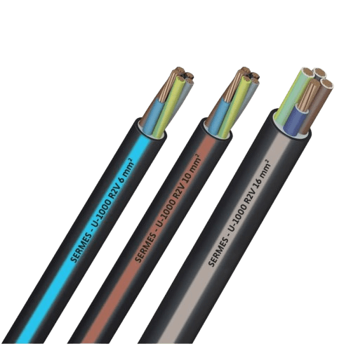 Câble U-1000 R2V grandes sections